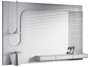 Decorative Wall panel 24 3D Model