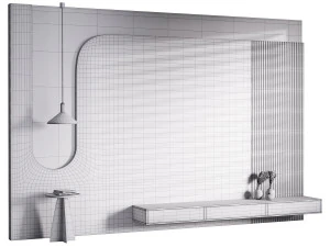 Decorative Wall panel 24 3D Model