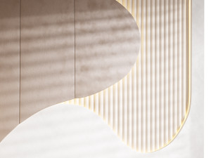Decorative Wall panel 25 3D 模型