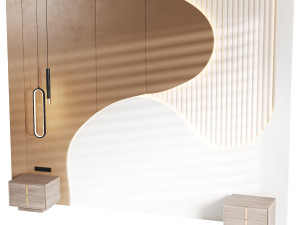 Decorative Wall panel 25 3D 模型