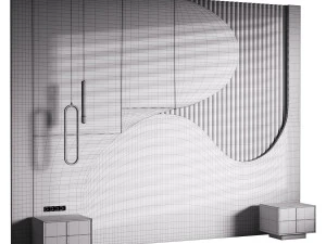 Decorative Wall panel 25 3D Model
