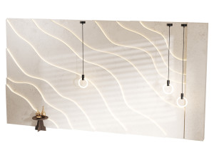Decorative Wall panel 29 3D Model