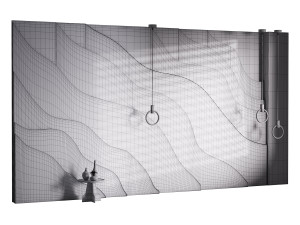 Decorative Wall panel 29 3D Model