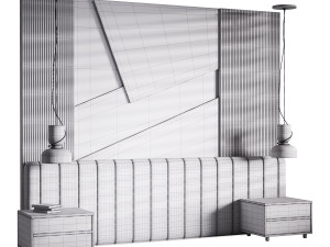 Декоративная настенная панель 31 3D Модель