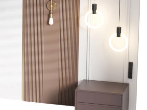 Decorative Wall panel 32 3D Model