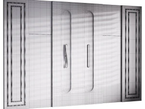 Decorative Wall panel 34 3D Model
