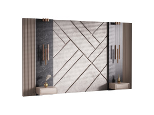 Decorative Wall panel 36 3D 模型
