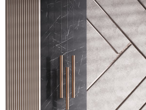 Decorative Wall panel 36 Model 3D