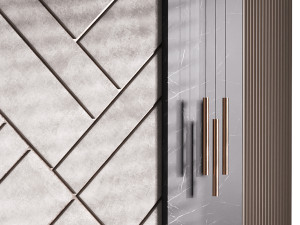 Decorative Wall panel 36 Model 3D