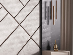 Decorative Wall panel 36 Model 3D