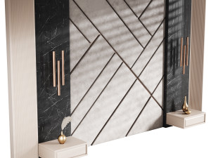 Decorative Wall panel 36 Model 3D