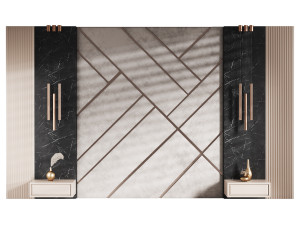 Decorative Wall panel 36 Model 3D