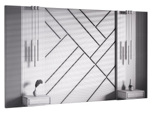 Decorative Wall panel 36 Model 3D