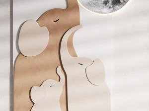 Decorative Wall panel 37 3D Model