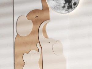 Decorative Wall panel 37 3D Model