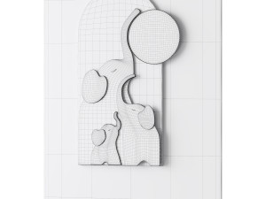 Decorative Wall panel 37 3Dモデル