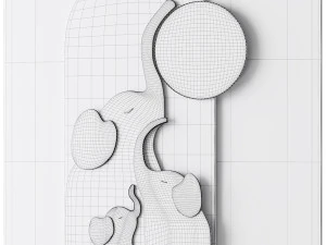Decorative Wall panel 37 3D Model