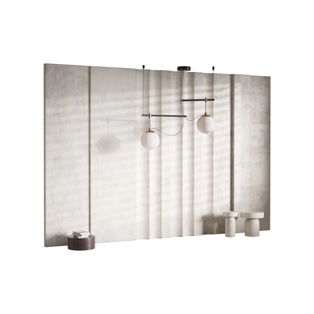 Dekoratives Wandpaneel 38 3D Modell .c4d .max .obj .3ds .fbx .stl .blend