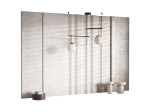 Decorative Wall panel 38 3D 模型