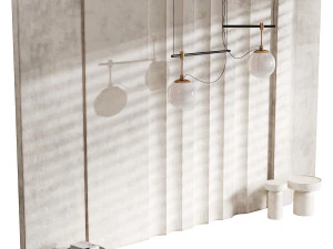 Dekoratives Wandpaneel 38 3D Modell