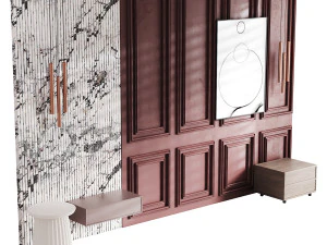 Decorative Wall panel 40 3D Model