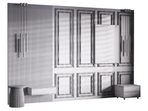 Decorative Wall panel 40 3D Model