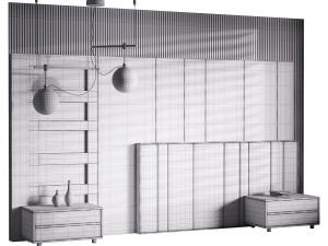 Decorative Wall panel 41 3D Model