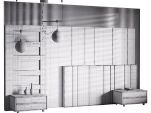 Decorative Wall panel 41 3D Model