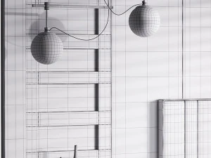 Decorative Wall panel 41 3D Model