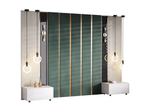 Dekoratives Wandpaneel 42 3D Modell