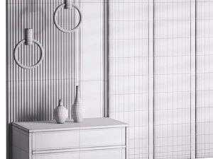 Decorative Wall panel 42 3D Model