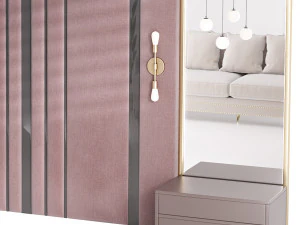 Decorative Wall panel 43 3D Model