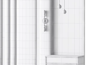 Decorative Wall panel 43 3D Model