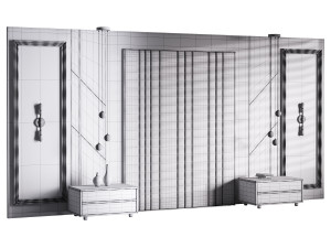 Decorative Wall panel 45 3D Model