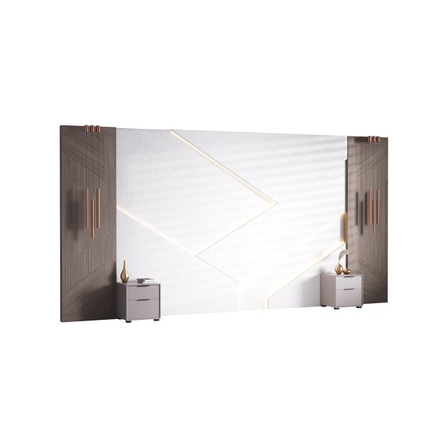 Decorative Wall panel 46 Model 3D .c4d .max .obj .3ds .fbx .stl .blend 