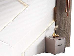 Decorative Wall panel 46 Model 3D