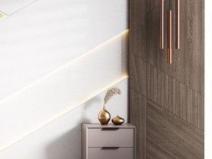 Decorative Wall panel 46 Model 3D