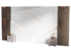 Dekoratives Wandpaneel 46 3D Modell