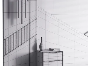 Dekoratives Wandpaneel 46 3D Modell