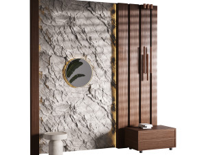Decorative Wall panel 49 3D 模型