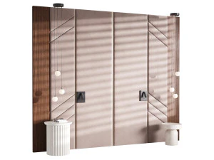 Painel decorativo de parede 50 Modelo 3D