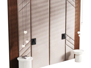 Decorative Wall panel 50 3D Model