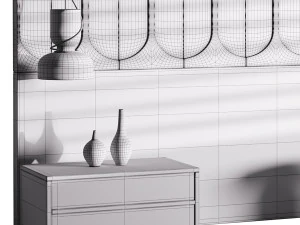 Decorative Wall panel 51 3D Model