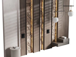 Decorative Wall panel 52 3D Model