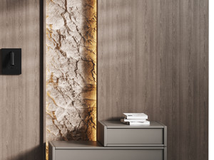 Decorative Wall panel 52 3D 模型