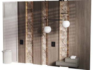 Decorative Wall panel 52 3D Model