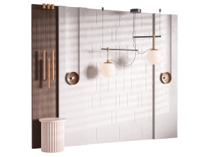 Decorative Wall panel 53 Model 3D