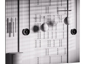 Decorative Wall panel 53 3D Model