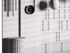 Decorative Wall panel 53 3D Model