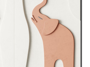 Decorative Wall panel 54 3D 模型